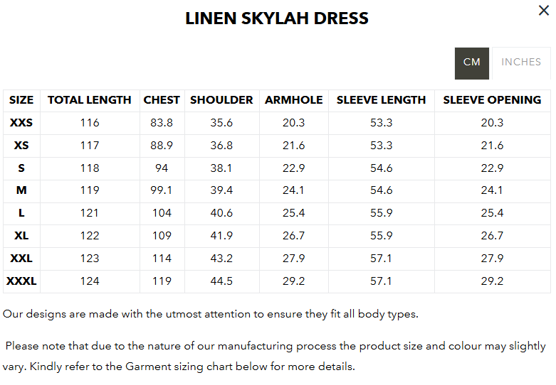 NEW 100% Linen Skylah Long Sleeve Maxi Dress